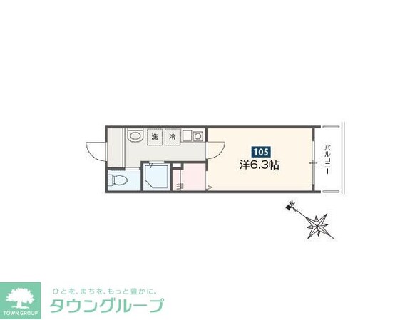MELDIA東岩槻駅前の物件間取画像